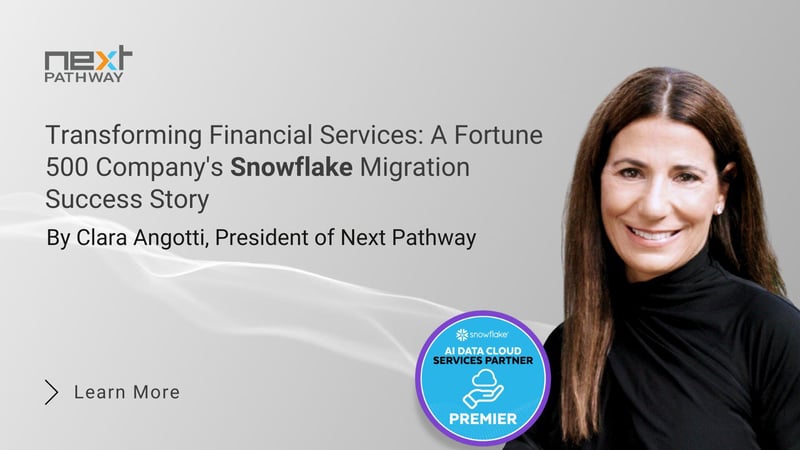 Transforming Financial Services: A Fortune 500 Company's Snowflake Migration Success Story