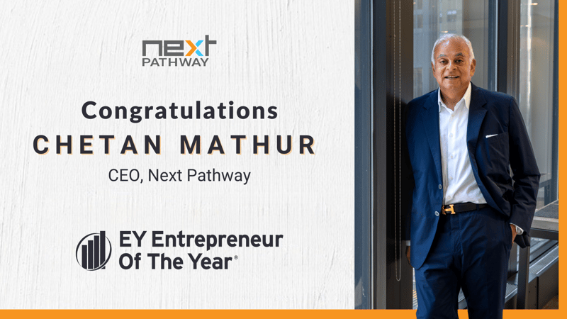 Next Pathway’s CEO, Chetan Mathur is named EY Entrepreneur Of The Year® 2023