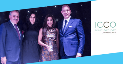 Clara Angotti receives 2019 Innovation Award from ICCO