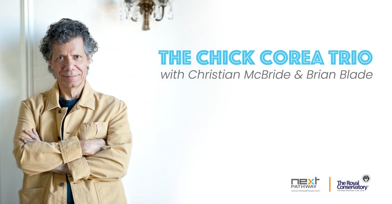 Next Pathway is Proud to Present the Chick Corea Trio