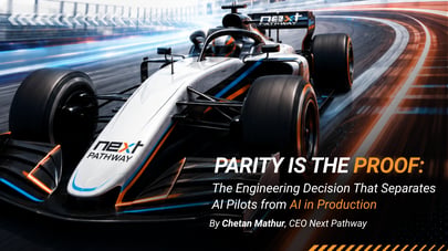 Parity Is the Proof: The Engineering Decision That Separates AI Pilots from AI in Production