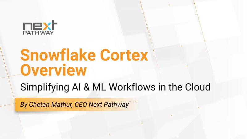 Snowflake Cortex Overview: Simplifying AI & ML Workflows in the Cloud