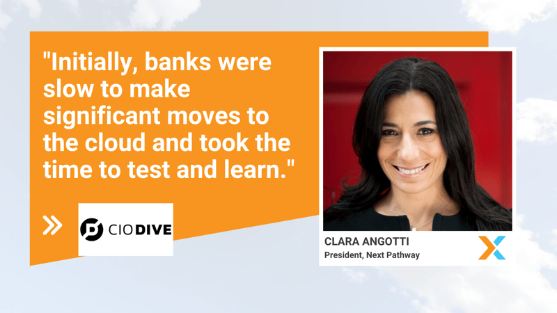Banks, late to the game, double down on the cloud