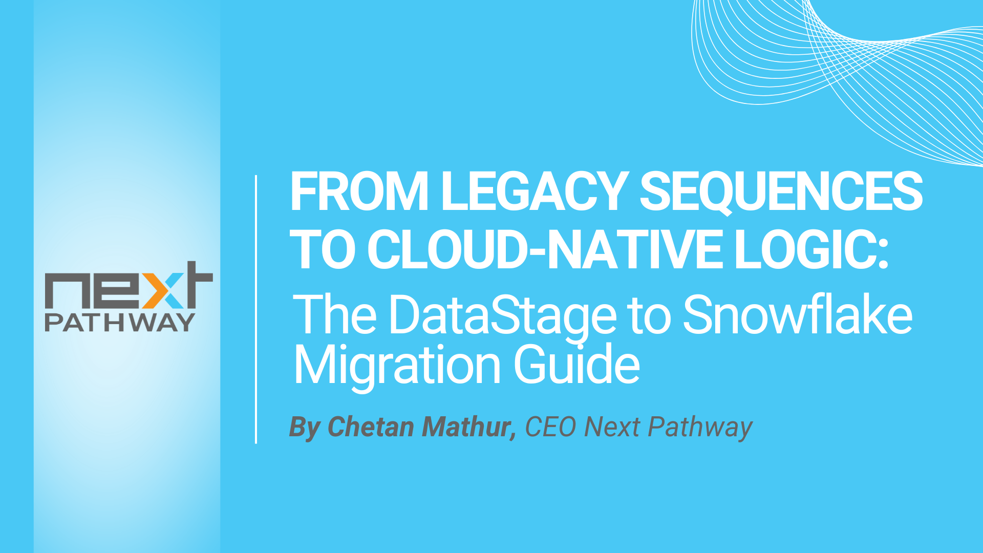 DataStage to Snowflake migration