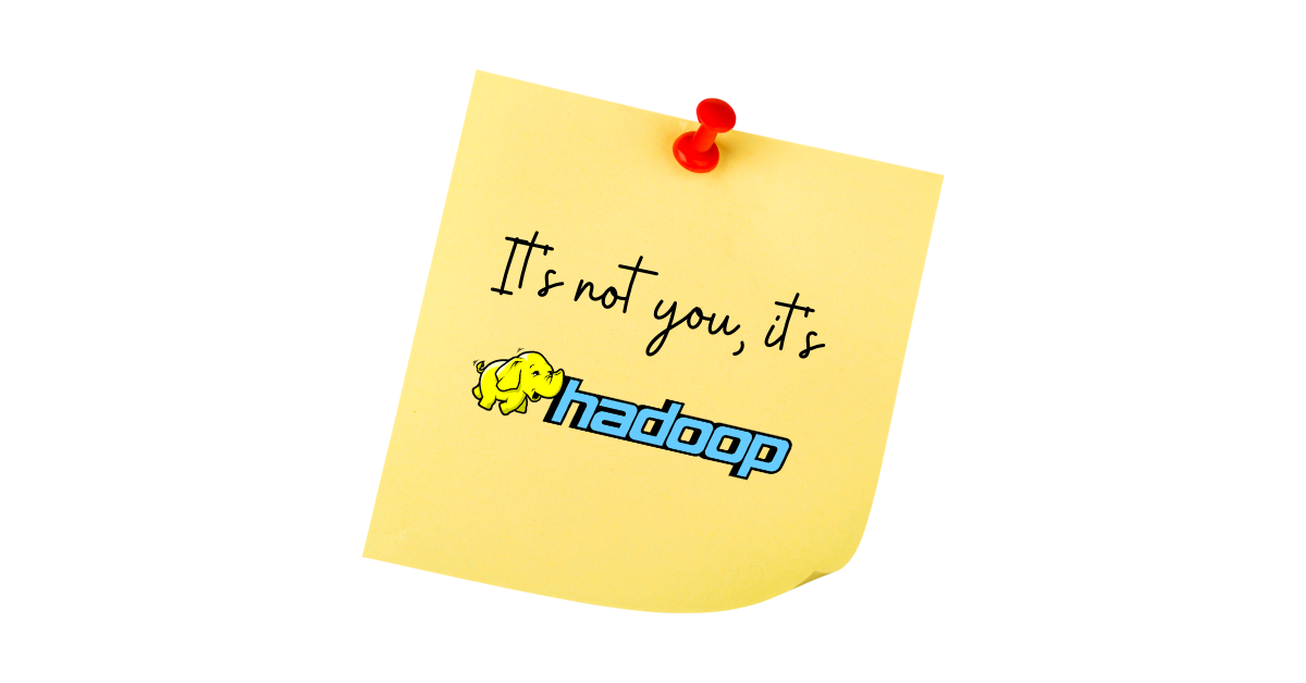 Hadoop Break Up Note