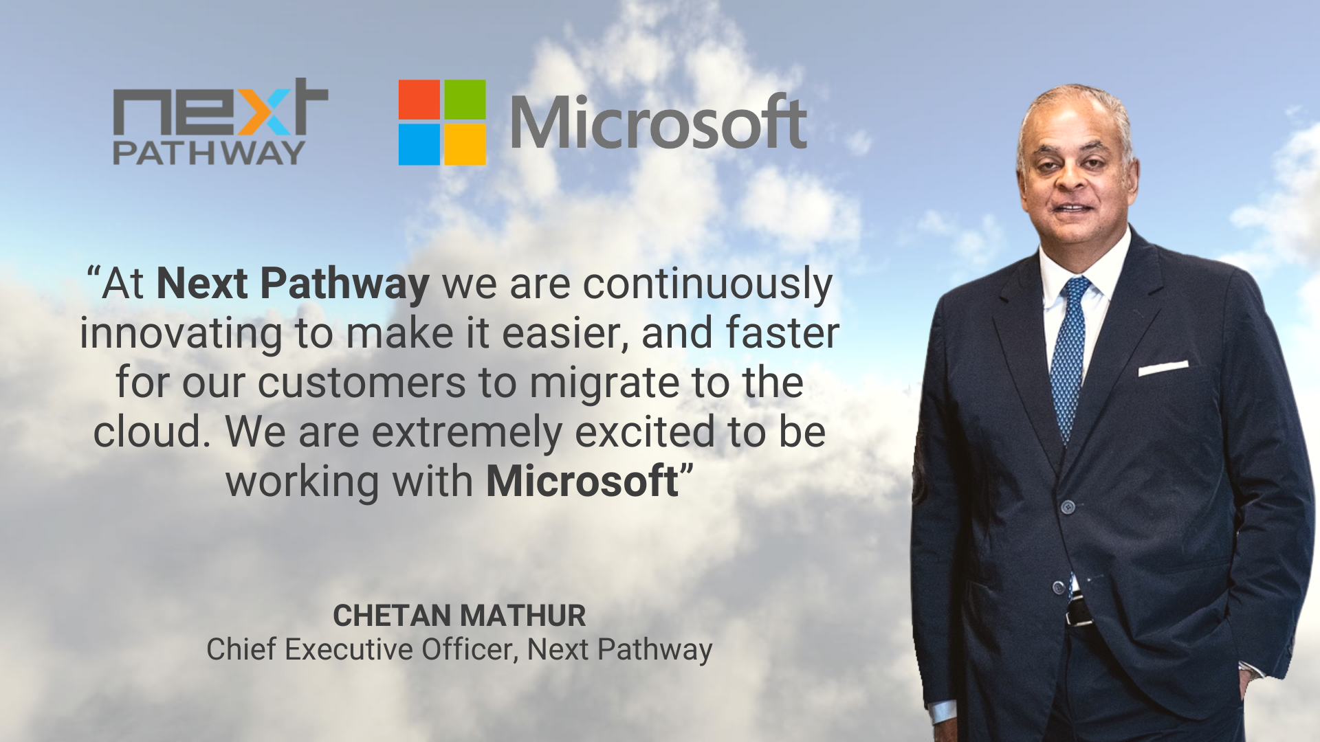 Chetan Mathur on Next Pathway's Collaboration With Microsoft