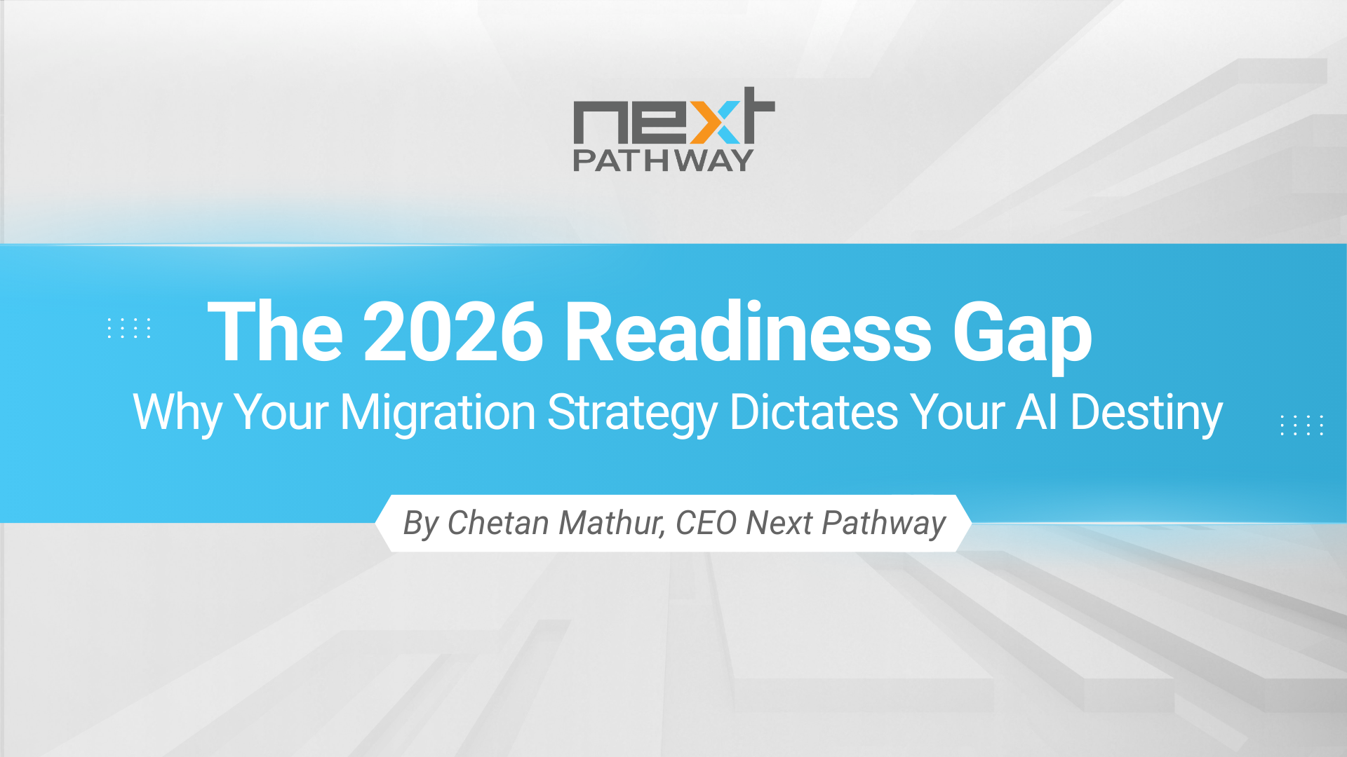 AI readiness migration strategy